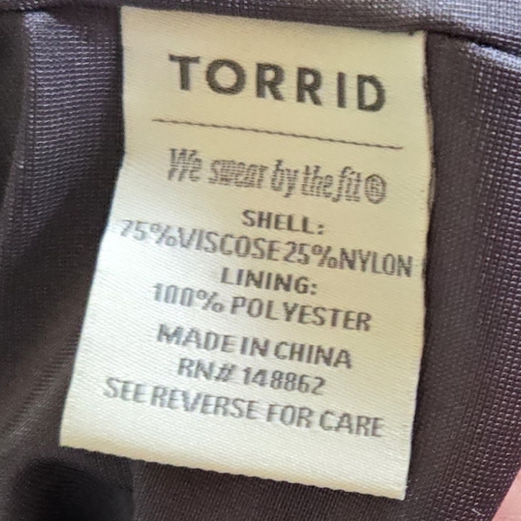 Torrid Women's Long Sleeve Full Zip Snap Grey Velvet Anorak Jacket Size 2X - Picture 11 of 11